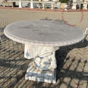Tavolo rotondo in marmo
