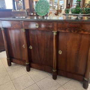 Credenza Impero in mogano