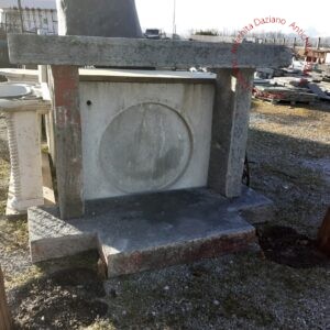 Cornice camino in pietra