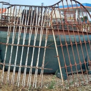 Inferriate rettangolare ed arco