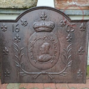 Placca camino in ghisa