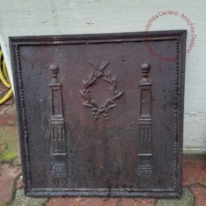 Placca in ghisa per camino