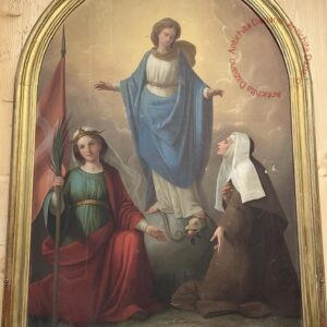 Dipinto Madonna con Sant'Orsola e Sant'Agnese