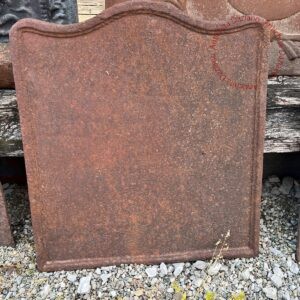 Piastra in ghisa per camino