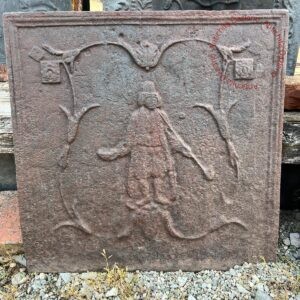 Piastra in ghisa per camino