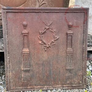 Piastra in ghisa per camino